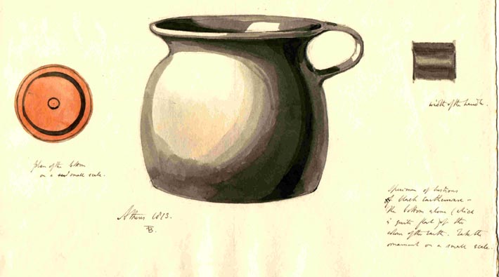 269 Black pot, Athens 1813